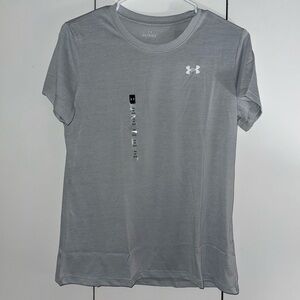 Under Armour Light Gray Short-Sleeve Tee​